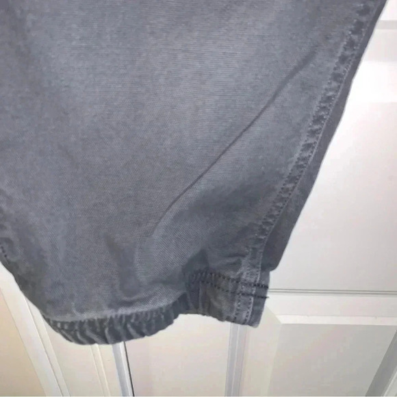 Carhartt Men's 38 (Fits 36) Flex Relaxed Fit Canvas Jogger Pants Gray (Shadow) - Picture 10 of 11